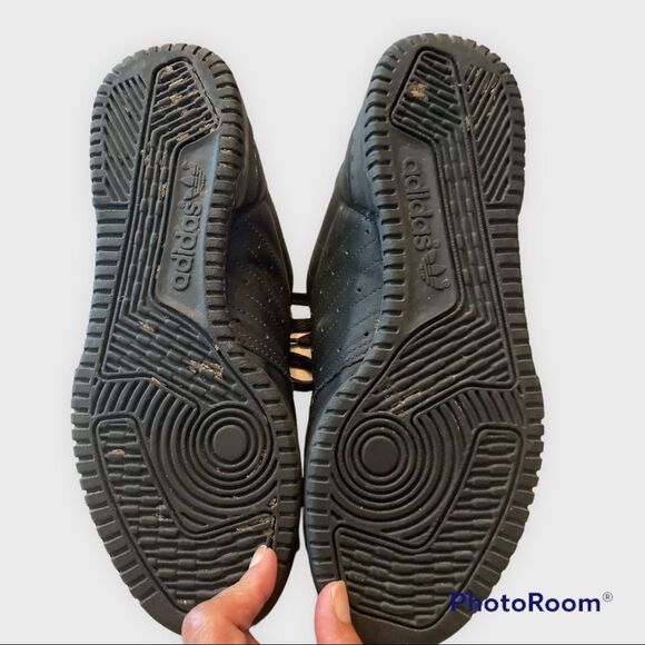 ⚡️ Adidas Yeezy Powerphase “Calabasas” in Core Black Sneakers Athletic Shoes ⚡️ - Picture 6 of 16